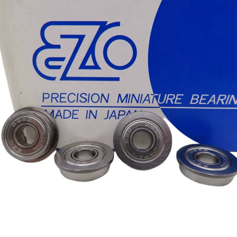 original Japan EZO flange bearing F695ZZ 5*13*4mm LF-1350ZZ precision miniature ball bearings F695 5x13x4 mm