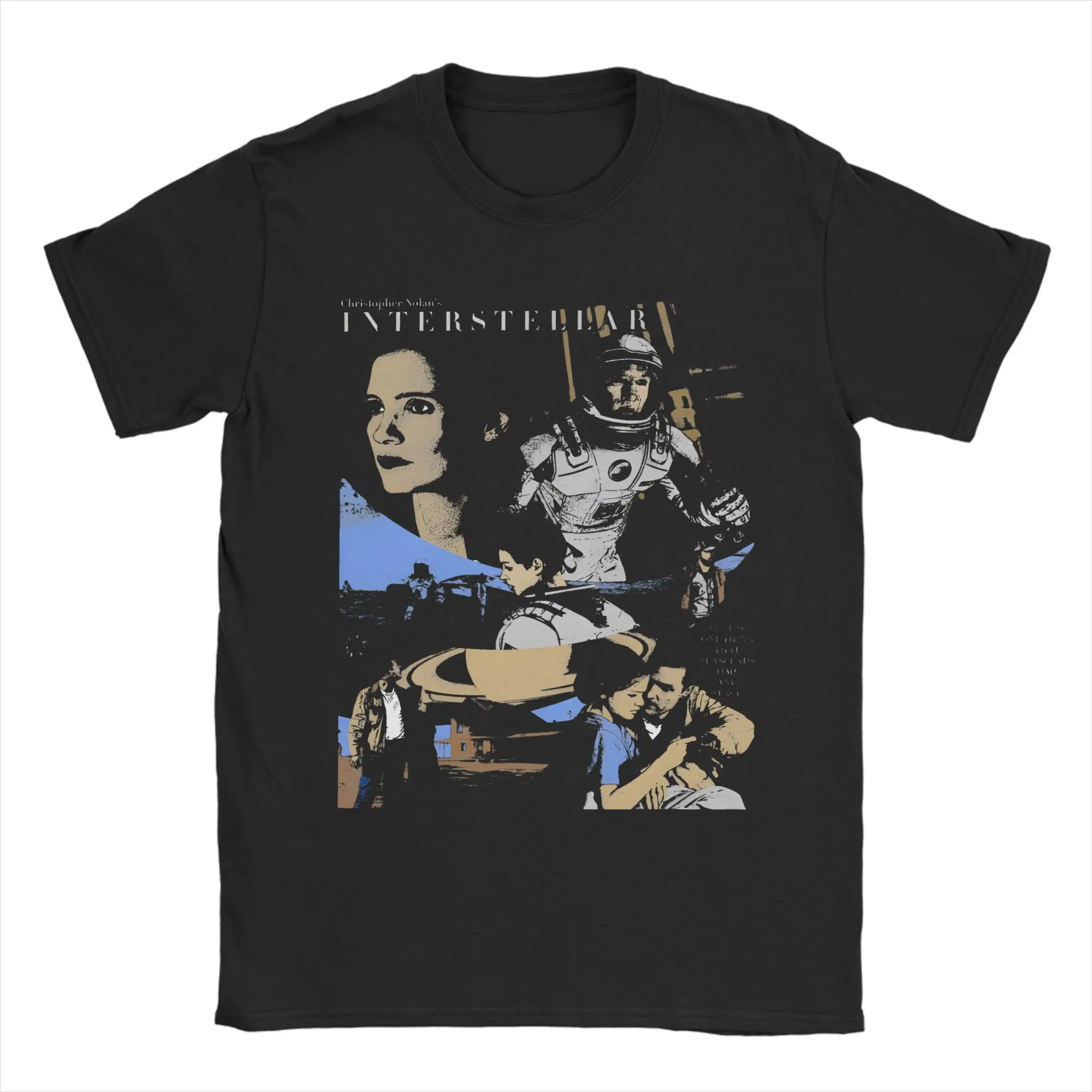 Interstellars Graphic T Shirts Men Women  100% Cotton  Tee Shirt Clothes