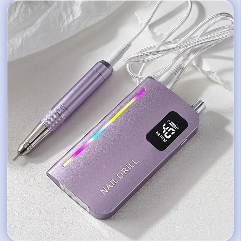 45000RPM 전문가용 충전식 네일 장비 고품질 브러시리스 터빈 매니큐어 페디큐어용