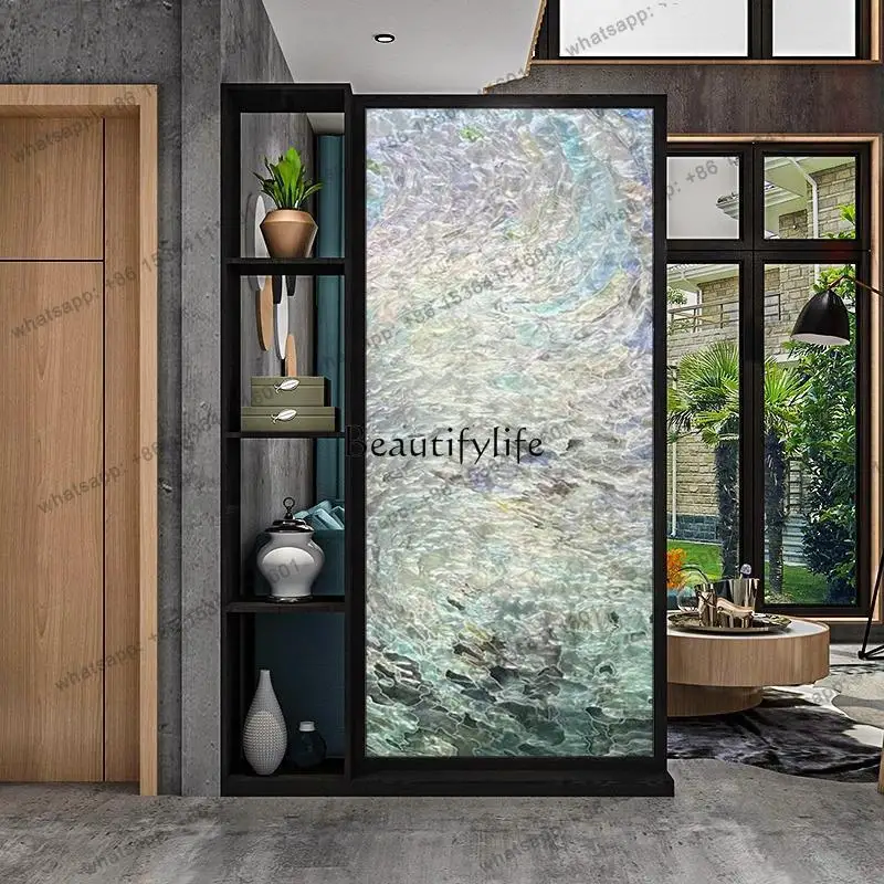

X4 Hand-painted enamel color screen partition entrance entrance entrance bedroom living room decoration shelter