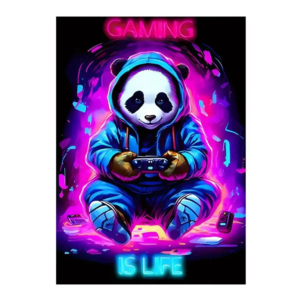 Black Light Reactive Tapestry Inch Waterproof Fade Resistant Wall Hanging Decor For Game Room Dorm Living Room