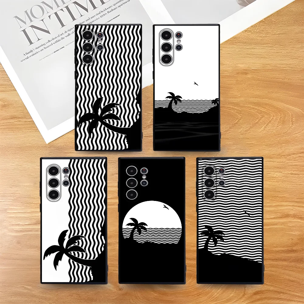 

NBHD Luxury Cool Phone Case For Samsung Galaxy S25 S24 S22 S23 Ultra S21 S20 Plus 5G Frosted Non-Slip Full Cover Soft Case