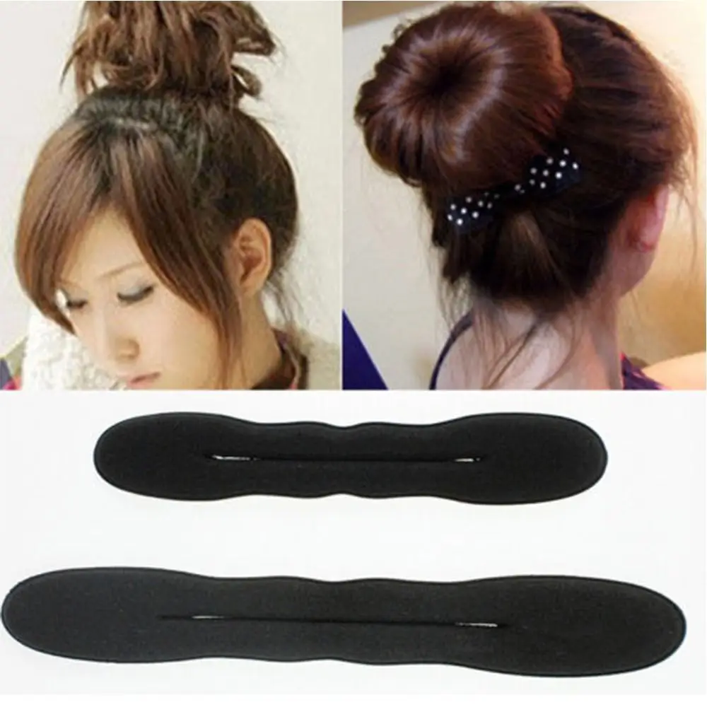 Fashion Women Twist Bun Foam Tool Sponge Curler Style Maker Hair Accessories