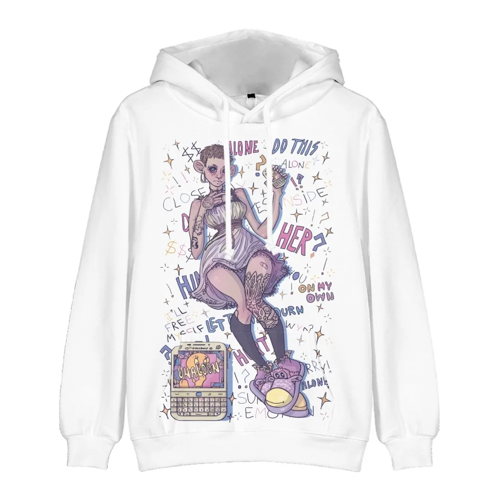 Lil Bo Weep-Hoodie unissex de manga comprida, moletom masculino, moletom feminino, descanso com estrela quente em paz, roupas jovens, tamanho grande