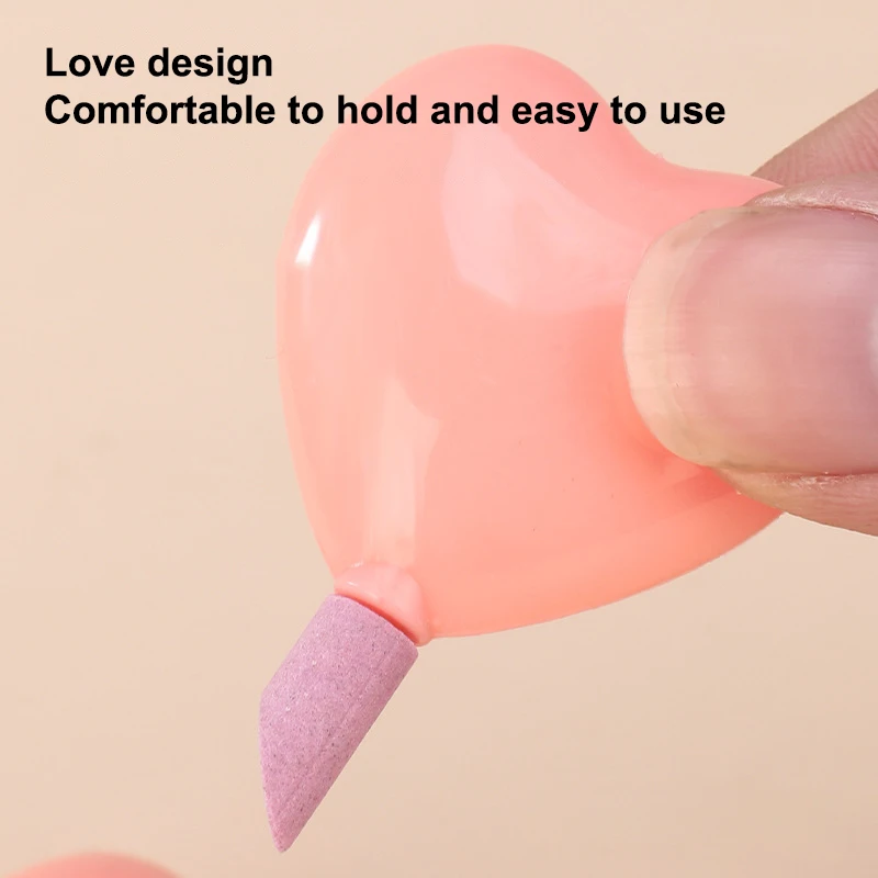 Pedra de quartzo arquivo de unhas empurrador lixar varas caneta da arte do prego removedor de cutícula empurrando aparador de pele morta buffer ferramentas manicure