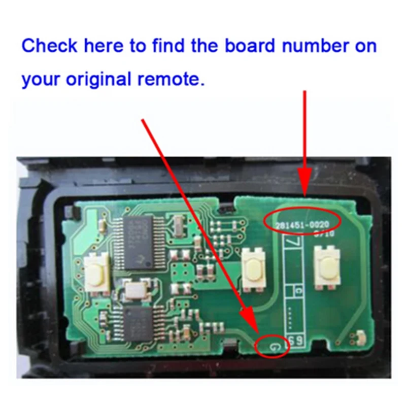 DIYKEY Keyless Smart Card Remote Key 2+1 Button Fob 314.3MHz for Toyota RAV4 Prius C Prius V 281451-0020 G Board HYQ14FBA