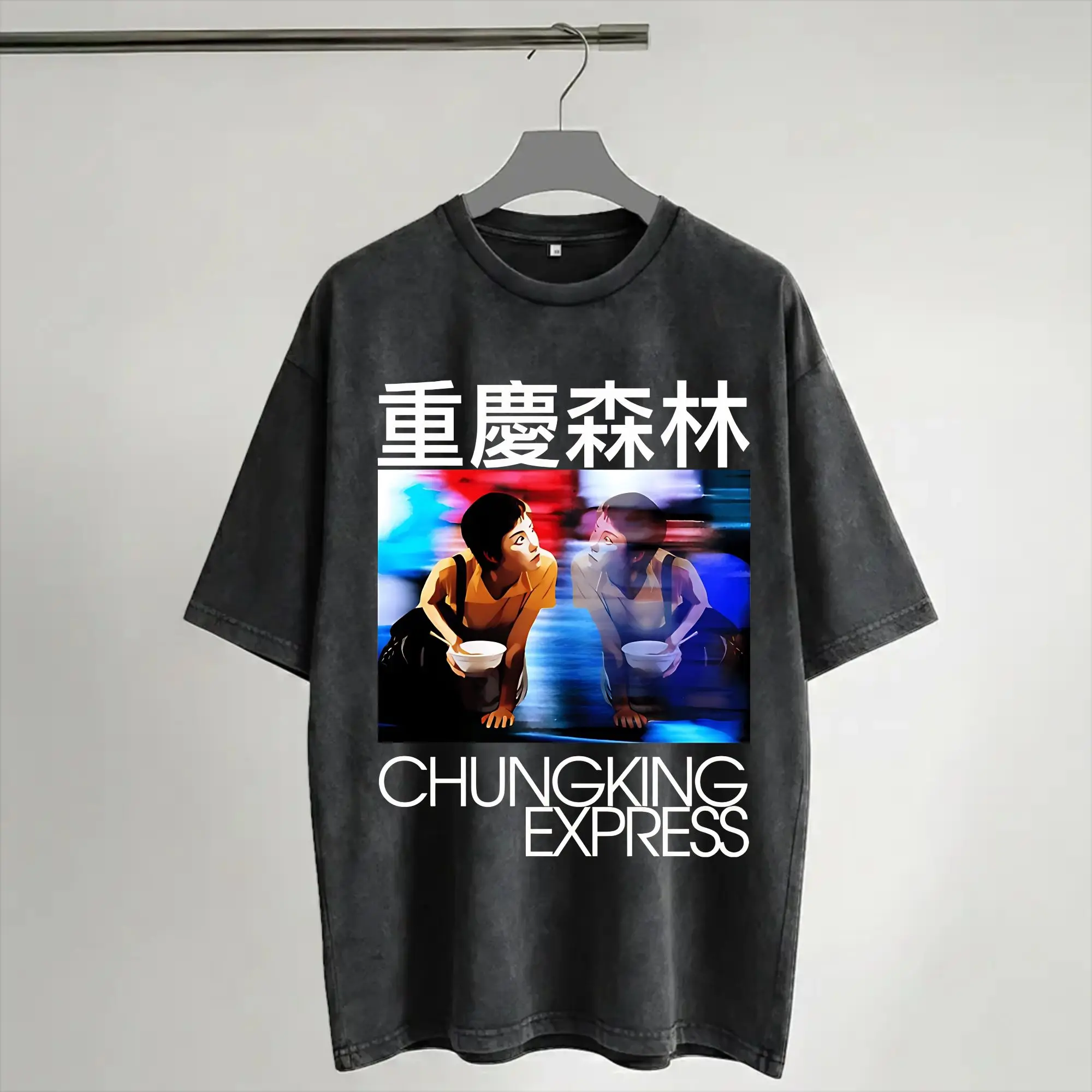 Chungking Express  T Shirt Hip Hop Washed 100% Cotton Harajuku T-Shirt  Vintage for Men Women Streetwear Summer Tees