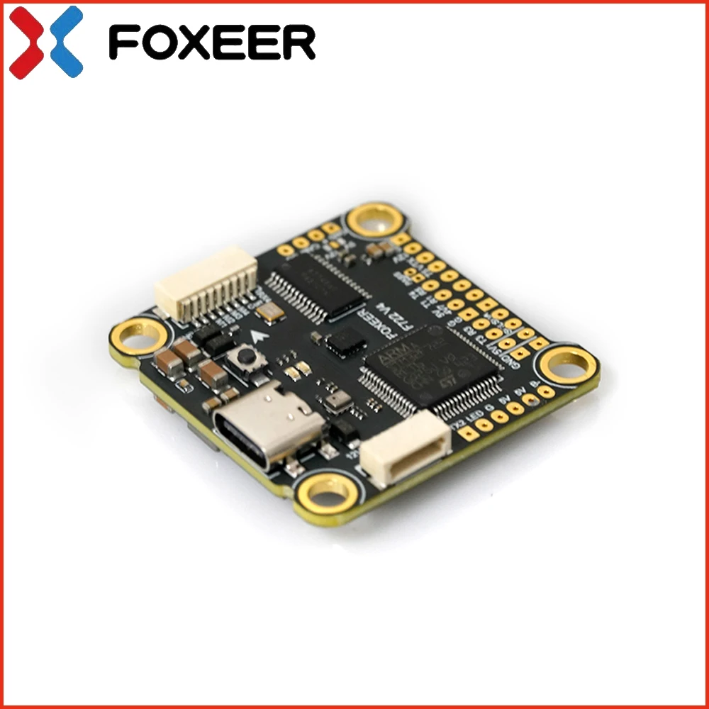 

Foxeer F722 V4 4-6S 30.5*30.5mm Flight Controller 5V/12V 3A BEC ICM42688 DPS310