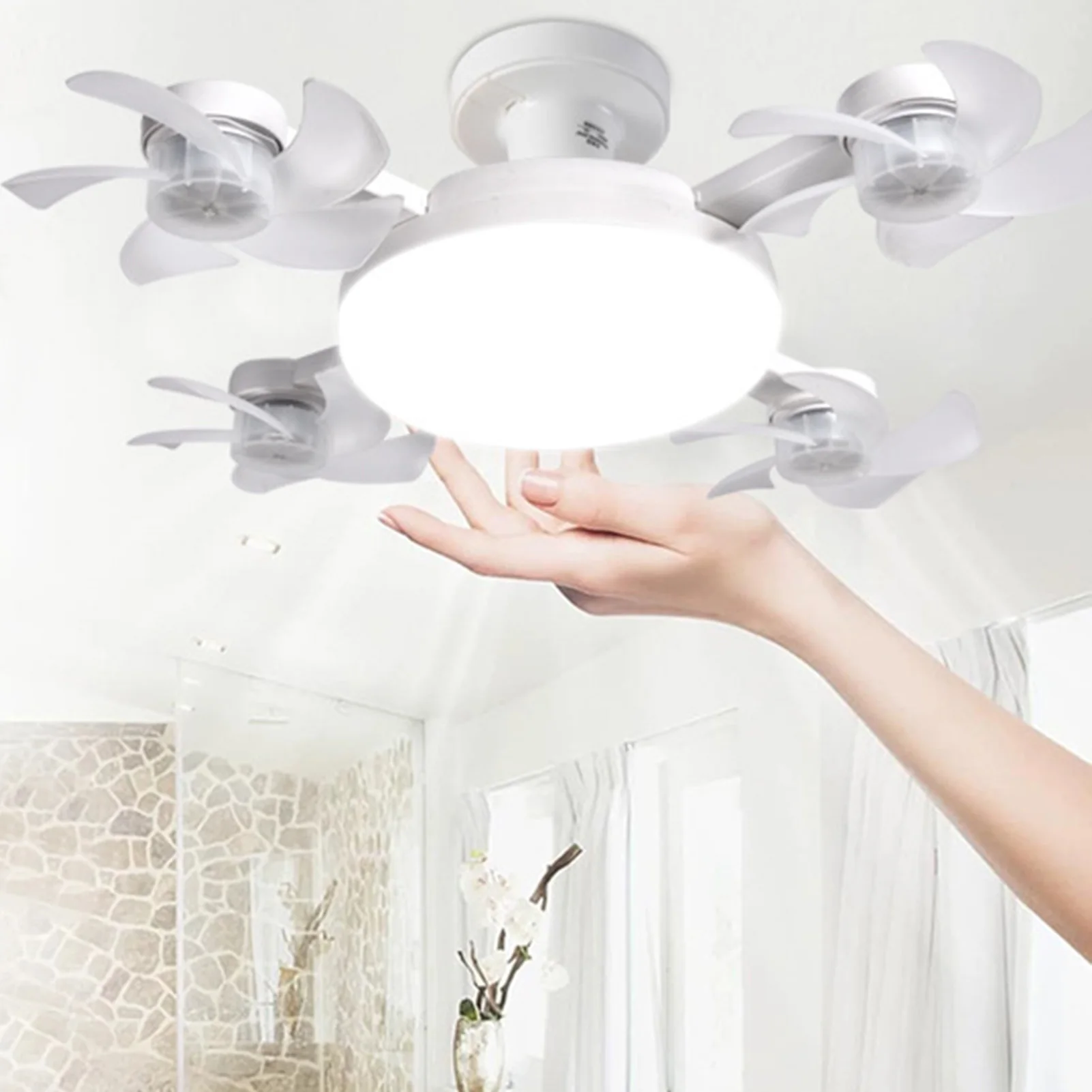 Led Fan Light 3 Col…