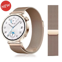 18mm High quality Milanese Loop Strap for Huawei Watch GT5 41mm Metal Magnetic Bracelet For Huawei GT41mm Stainless Steel Band