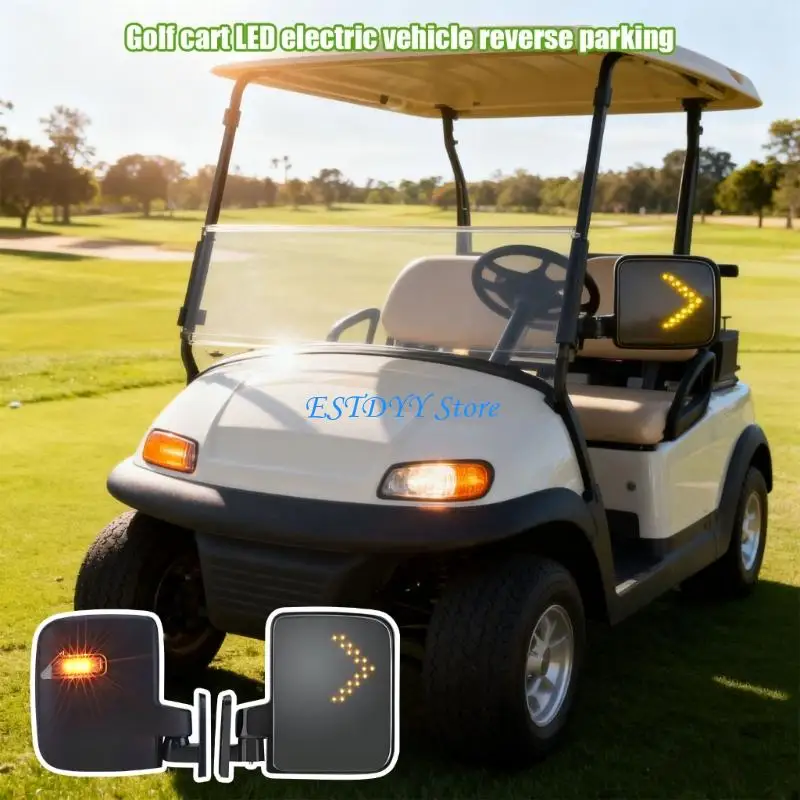 

G6DE Multiple Vehicle Consistent Rearview Glass Set LED Brightened Safety Features For Shadowy Conditions