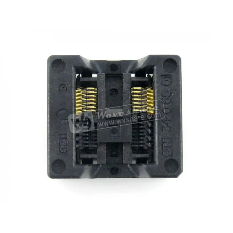 

Makerseek OTS-14(34)-0.65-01 SKU 3598 Waveshare OTS 14 34 0.65 01, Test Burn in Socket,