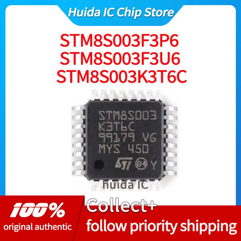 STM8S003K3T6C STM8S003F3P6 Evaluation Board STM8S003F3U6