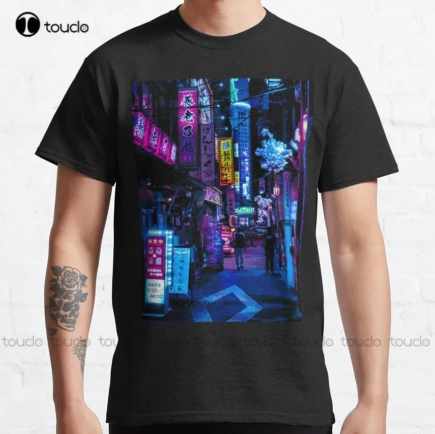 Blue Tokyo Alleys Classic T-Shirt Boys Uniform Shirts High Quality Cute Elegant Lovely Kawaii Cartoon Sweet Cotton Tee Shirts