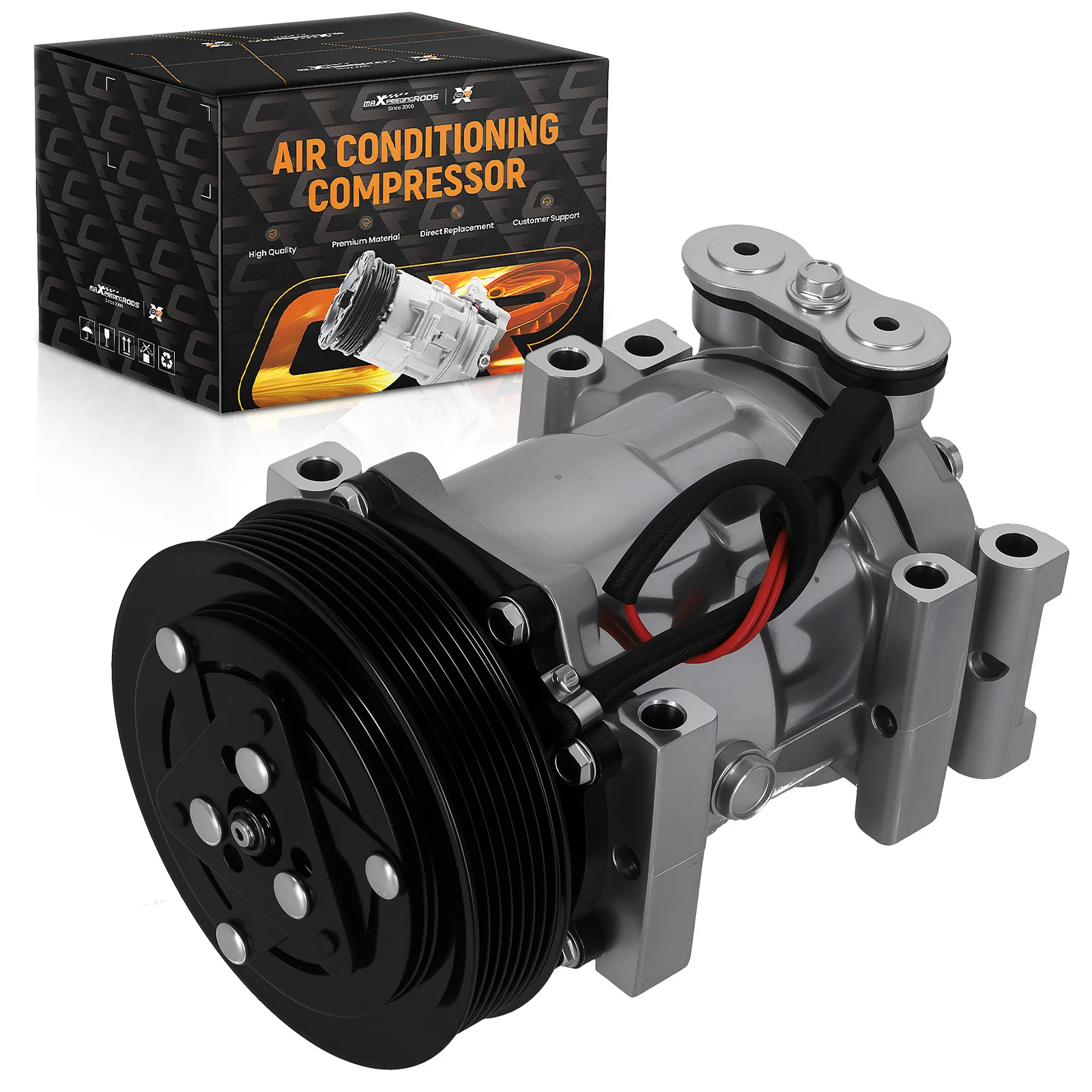 New Air Conditioning Compressor for Dodge Ram Pickup 5.9L 1994-2002 55055540AC