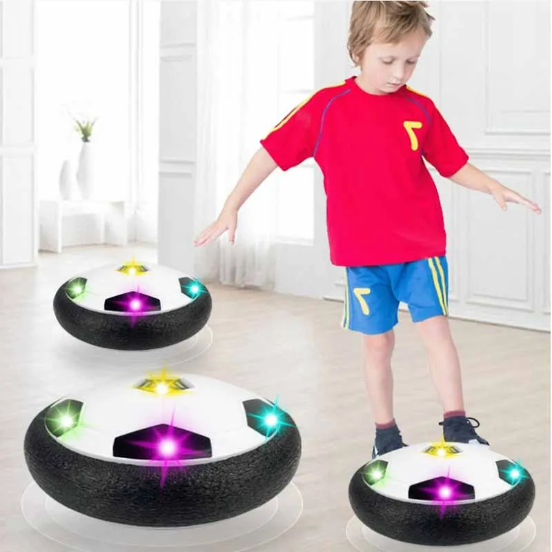 

HOT SALE Electric Air Cushion Levitation Soccer Ball With Light Music Parent-child Interaction Creative Kids Puzzle Sports Toys