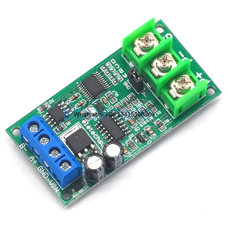 

3-wire PT100 to RS485 Signal Transmitter RTD PT100 to MODBUS RTU AD Converter PT100 RS485 Acquisition Module