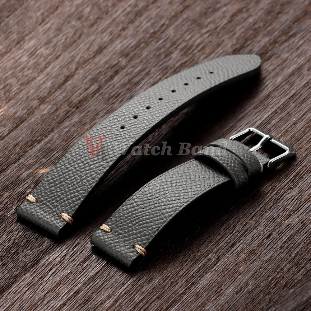 Top Grain Epsom Watch Strap  f - Men'S Accessories Armani recension och pris