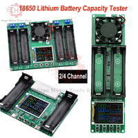 2/4 Channel 18650 Lithium Battery Capacity Tester Type-C Automatic Internal Resistance Digital Battery Power Detector Module