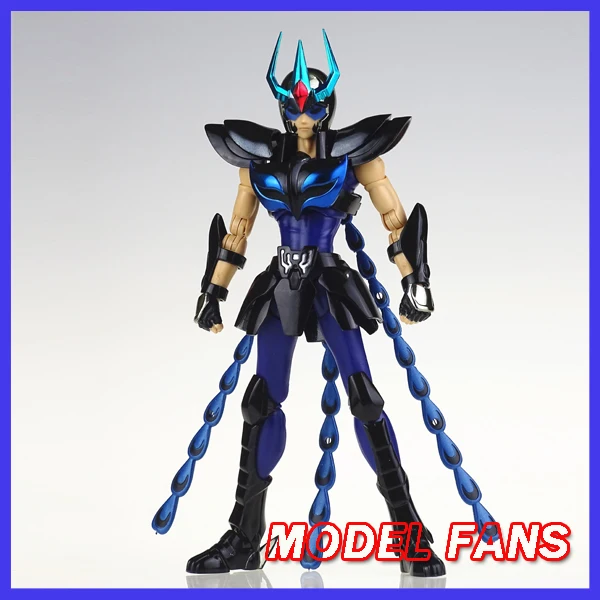 

MODEL FANS IN-STOCK GreatToys GT bronze Saint Seiya V1 EX Black Phoenix ikki helmet metal armor Myth Cloth Action Figure