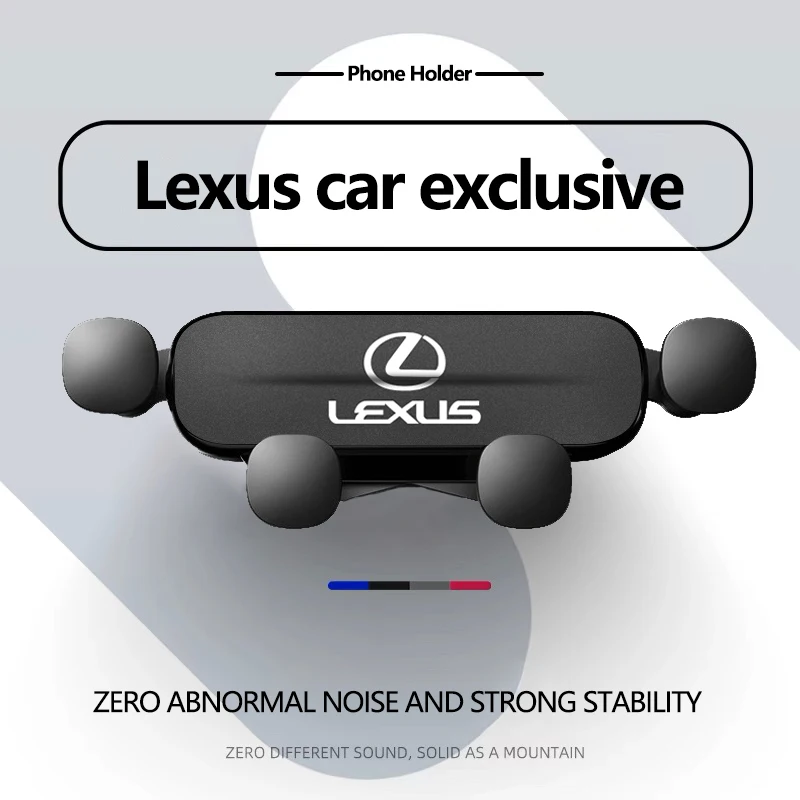 الجاذبية حامل هاتف السيارة تنفيس الهواء تلسكوبي دعم لكزس RX300 IS200 IS250 ES350 Ct200h UX250h NX300h RX350 ES300h RX400h #1