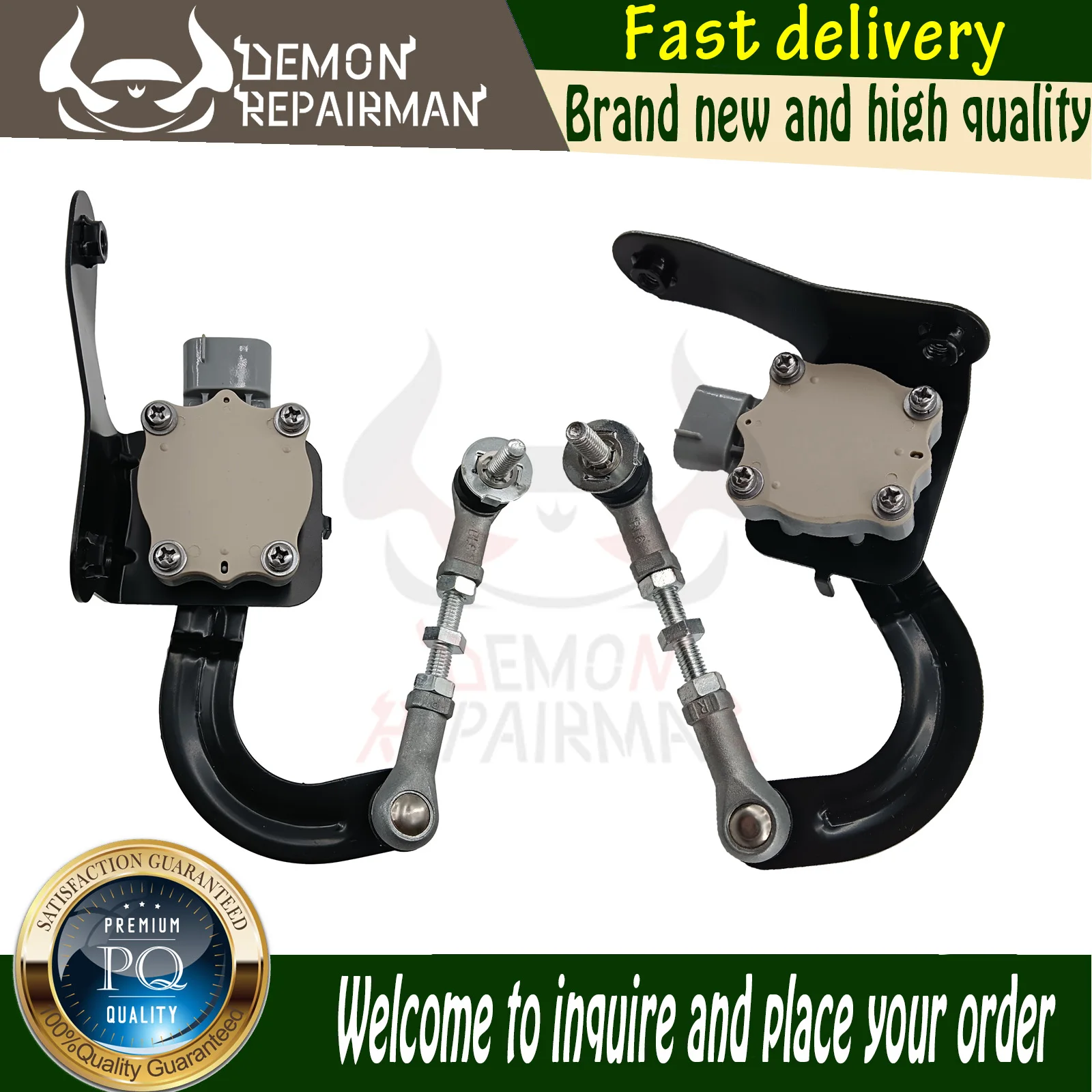 

89408-48020 8940748030 Left Right Headlight Level Suspension Sensor Height Sensor Compatible With Toyota Lexus RX300 RX330 RX350