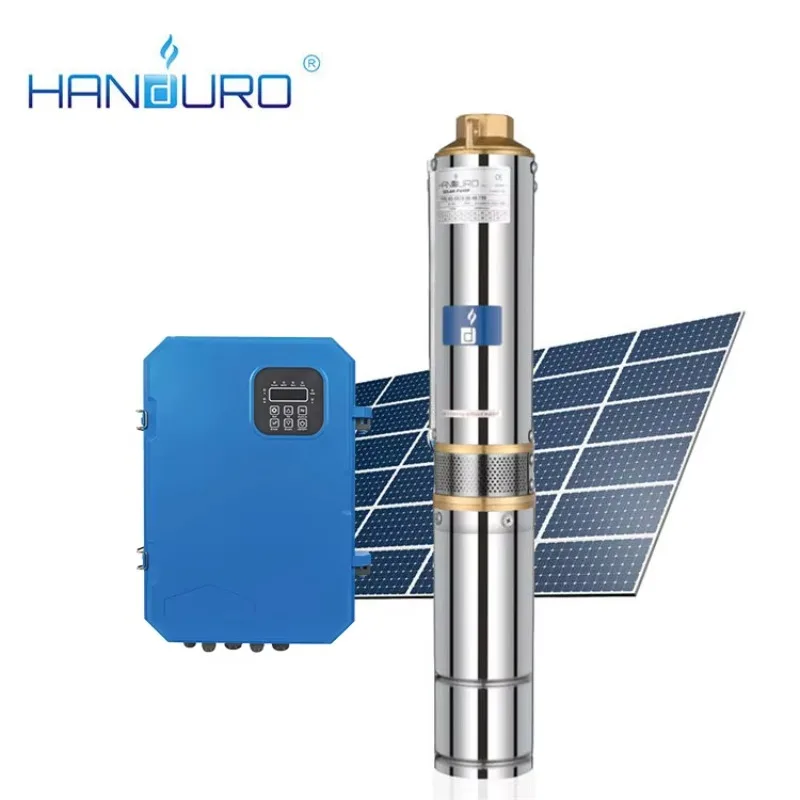 

Moto Pompe Solaire Bomba Solar Para Pozo Profundo 300Mtres Head Dc Solar Pump