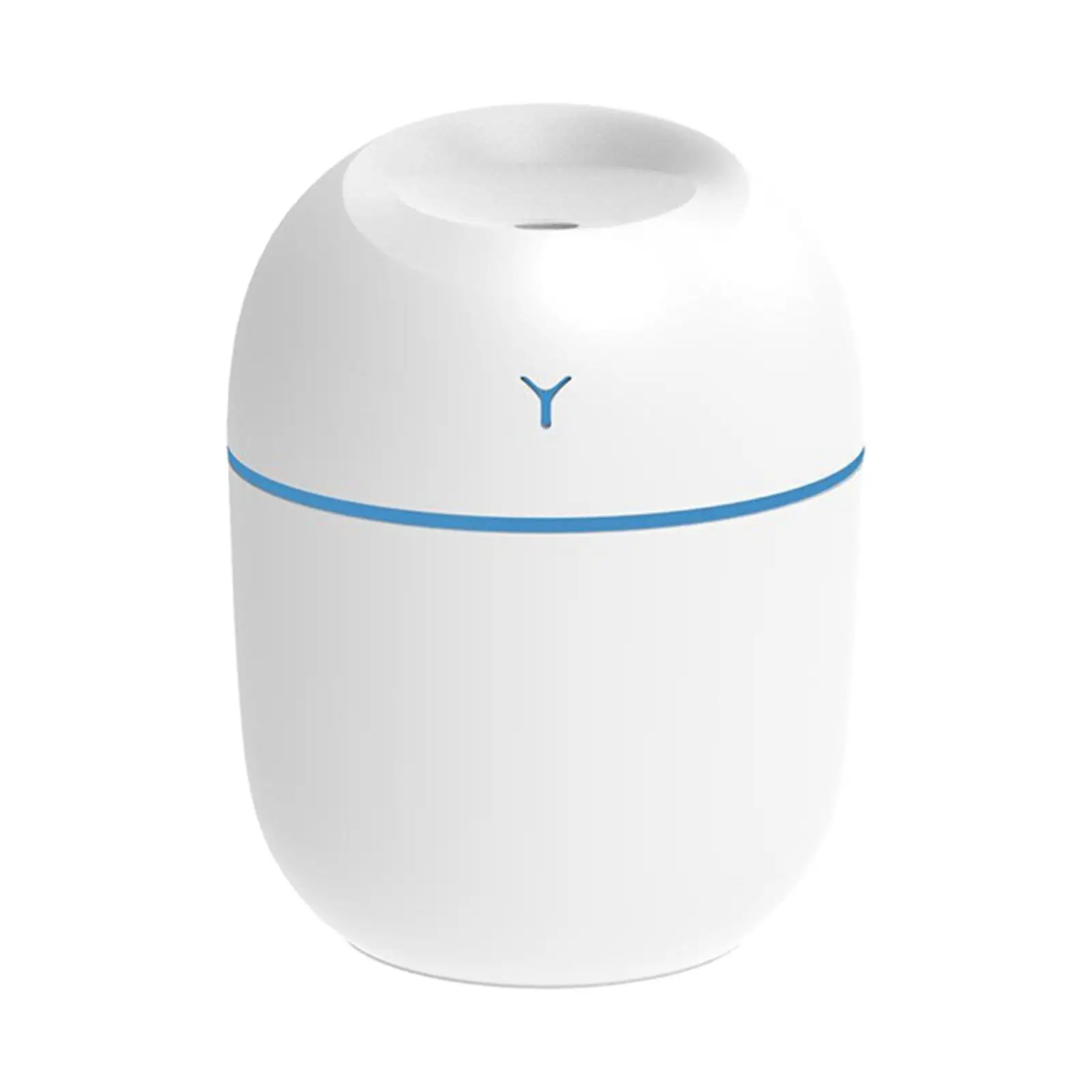 Desktop Humidifier 1 Mist Modes Low Noise 220ml Water Tank with Night Light Personal Humidifier for Desk Bedroom Office Yoga Car