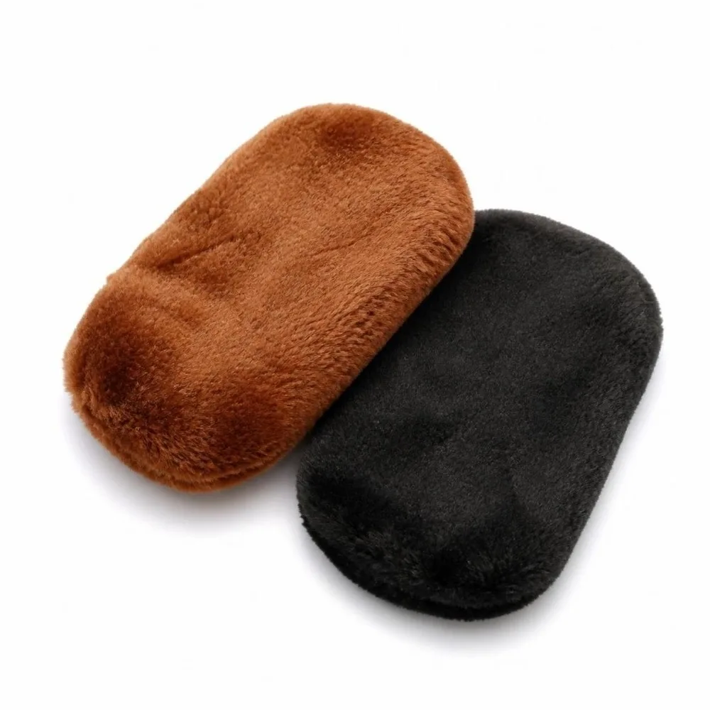 New Handheld Shoe Polishing Glove Soft Multifunctional Shoe Cloth Reusable Portable Shoes Shine Cloth Shoes Bags Surface