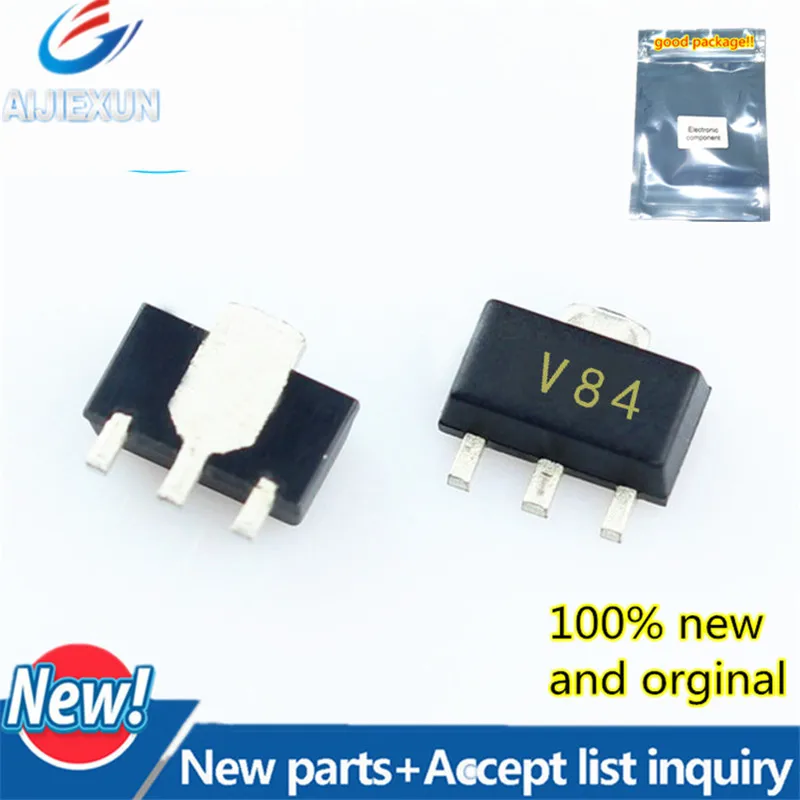 2 قطعة 100% جديدة ومبتكرة GVA-84 + SOT-89 الشاشة الحريرية V84 مضخم للترددات اللاسلكية (RF) مخزون كبير #1