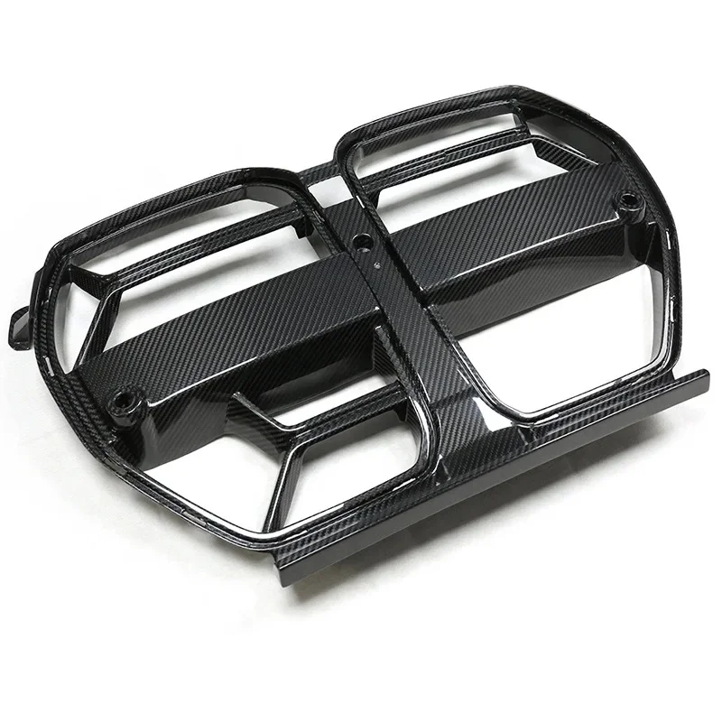 High Quality Dry Carbon Fibre CSL Style Central Racing Grille Shockproof Simple Mount Auto Upgrade Kit