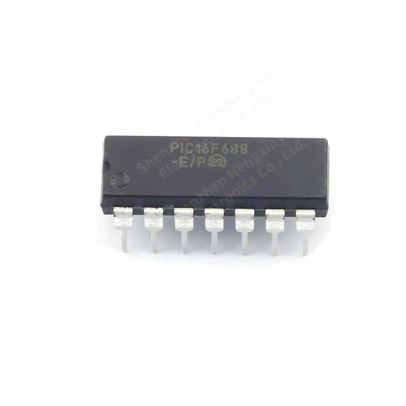 5pcs  PIC16F688-I package DIP-14 microcontroller chip