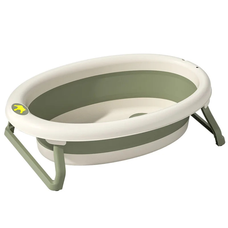 

Baby bath basin bath artifact can sit and lie down, increase height and fold