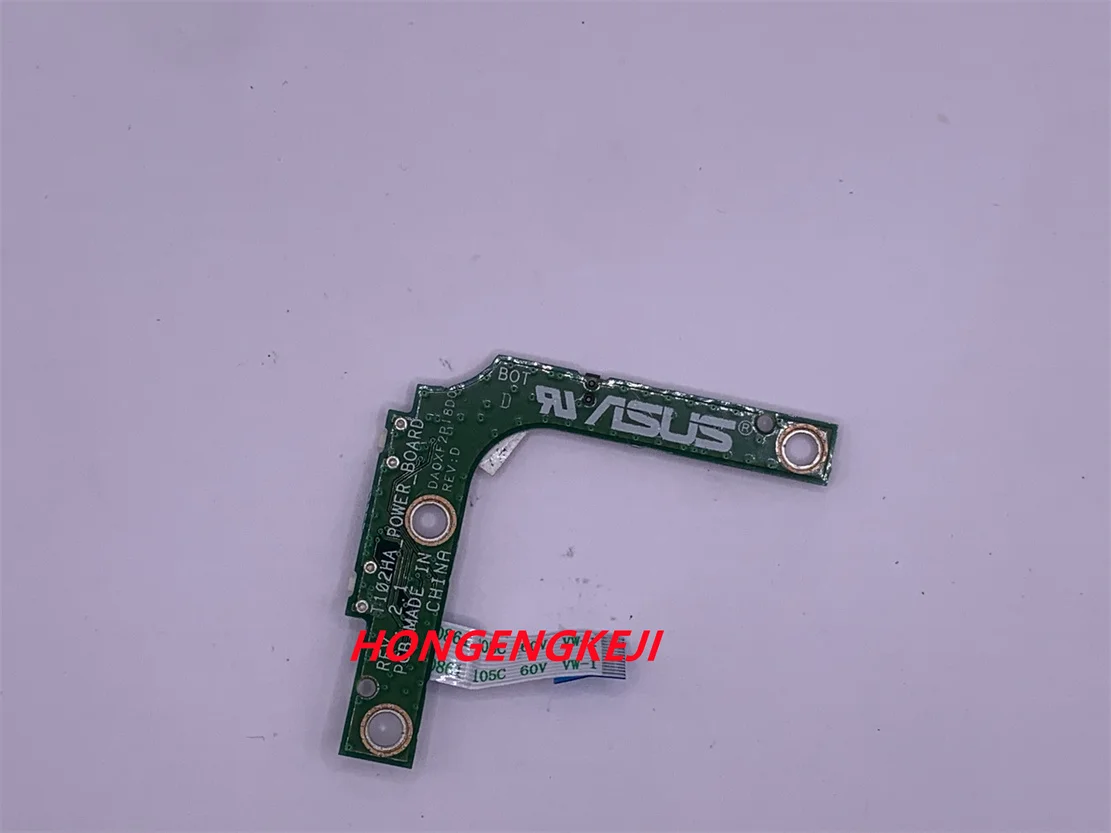 Used Original Button On T102HA Laptop Tablet FOR ASUS T102H Sign Power Board +Cable Flex  test OK