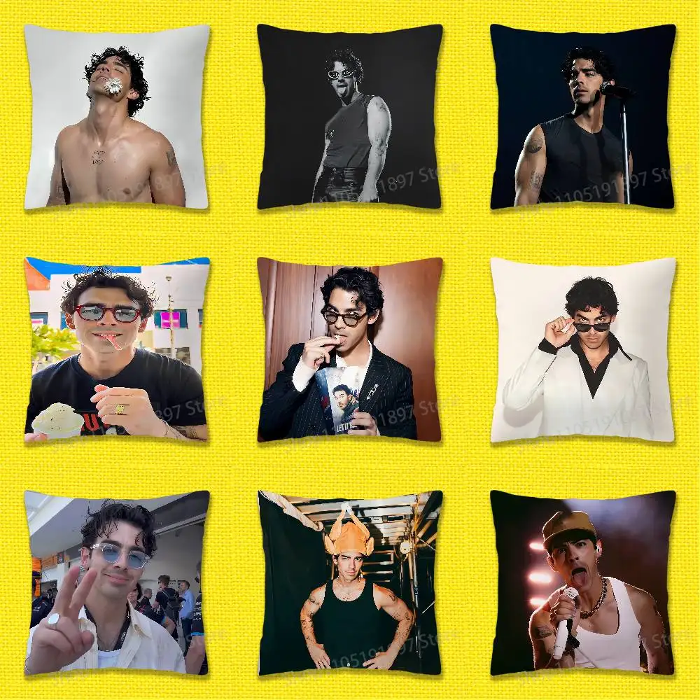 

Actor J-Joe Jonas Throw Pillow Case For 50cm 40cm 55cm 45*45cm 30cm Square Bedroom Pillowcase Cover