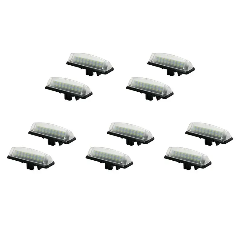 10X For Lexus Is300 Is200 Ls430 Led License Plate Lights Lamps Direct Fit White