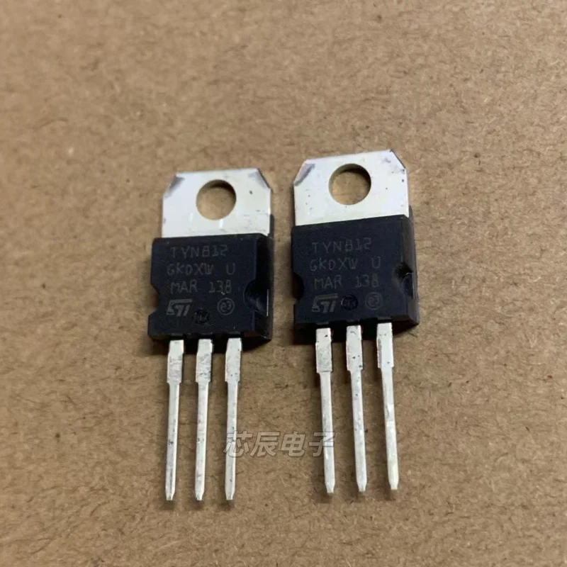 10pcs Brand-New Imported Unidirectional Thyristor TYN812, TYN812RT Through-Hole TO-220