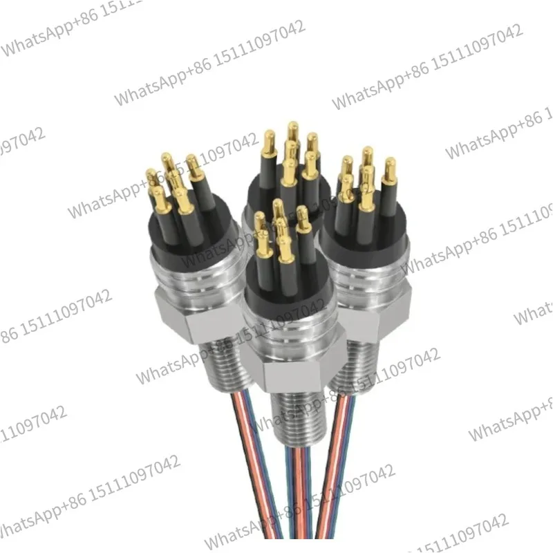 Pluggable Wet Cable Subsea Robot Connector 6 Pin MCBH6M Waterproof Underwater Power Connectors Bulkhead Dummy Plug Socket