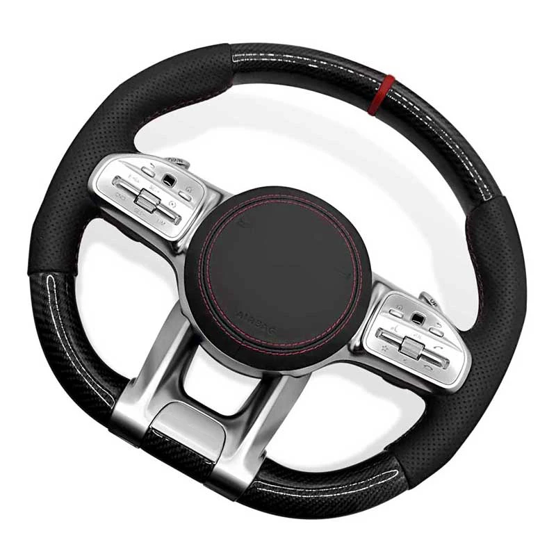 Car Steering Wheel For Mercedes-Benz AMG GT W190 C190 W205 C205 W166 W167 W177 W213 W217 C217 W222 W223 W253 W257 W292 W463 W464