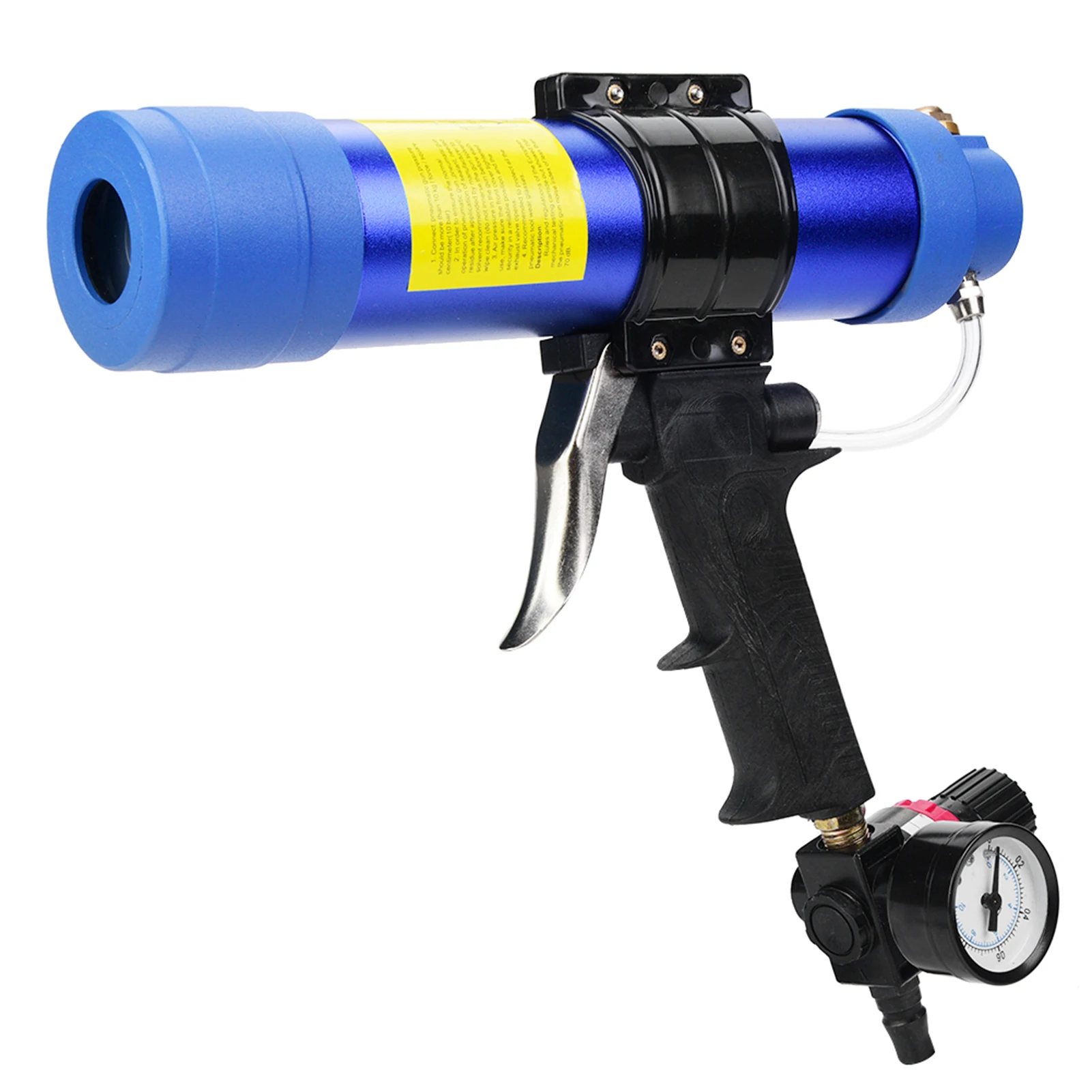 Cartridge Air Gun 310ML Glass Glue Sealant Gun Adjustable Pneumatic Glass Glue Sealant Caulk Gun Cartridge Air Caulking Gun