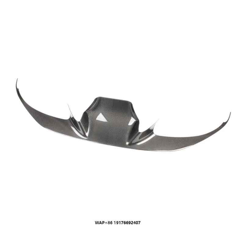 Dry Carbon Fiber Front Bumper Lip Splitter OEM Fit Body Parts For F8