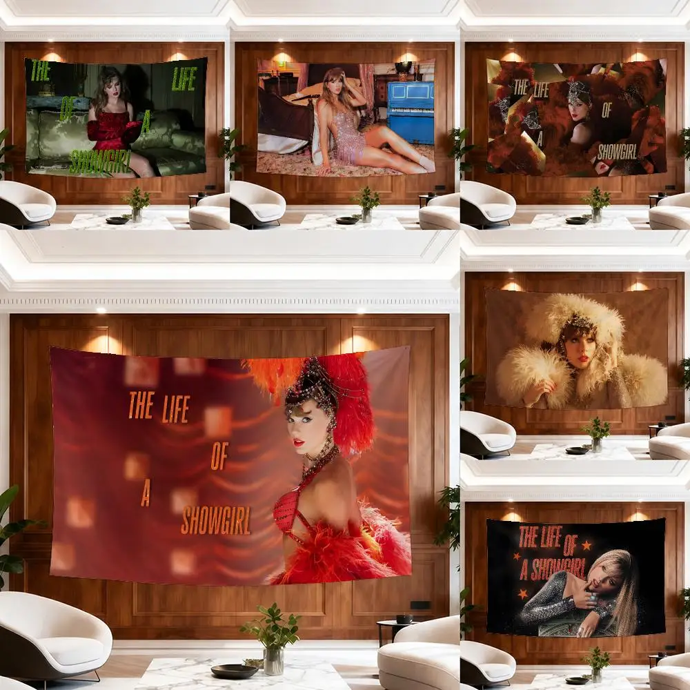 Album The Life Of A S-Showgirl Tapestry Outdoor Parties Bedrooms Living Rooms Dorm Rooms Wall Decor Banners Gifts