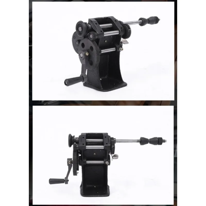 Manual Winding Machine Dual-purpose Hand Coil Counting Winding Machine Winder 0-9999 Count Range Winding Various Small Coils