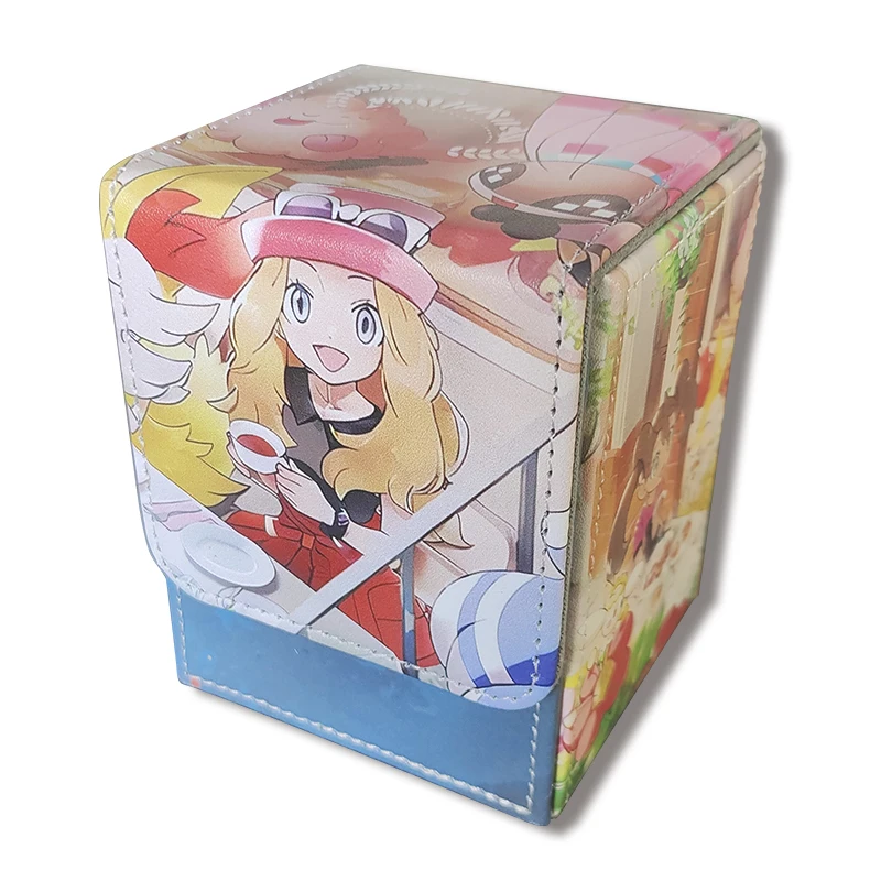 لتقوم بها بنفسك الذاتي جديد Ptcg المدرب ليلي بطاقة صندوق تخزين Ws Opcg Ptcg المدرب سيرينا الجلود الراقية بطاقة صندوق تخزين دمى هدايا