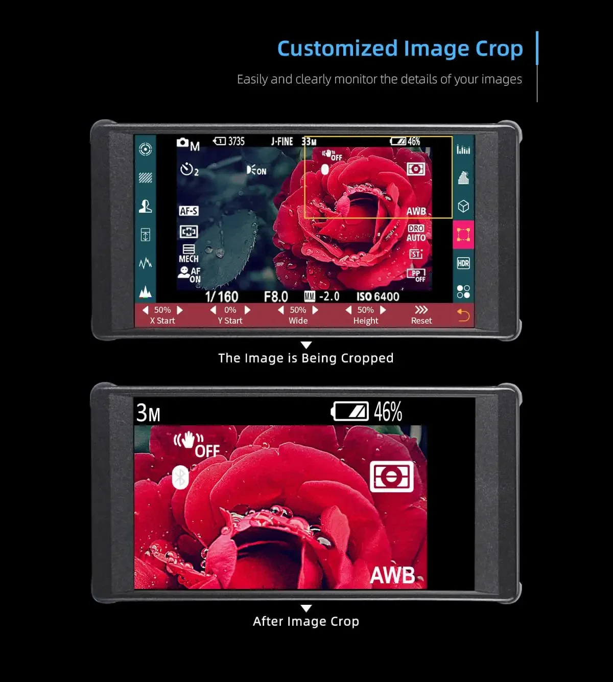 Portkeys-Moniteur de champ de caméra à écran tactile, contrôle de la diffusion en direct pour appareil photo reflex numérique, PT6, 5.2 pouces, 4K, HDMI, 3D, LUT, IPS