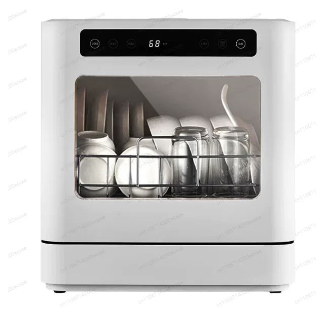 Countertop Dishwasher No Plumbing Smart High Temp Mini Washer For Household Apartment Kitchen Tableware Wash