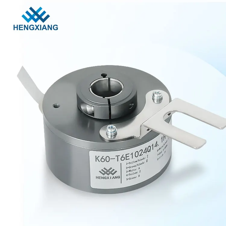 GOOD Hengxiang  Incremental Encoder Replaced for 10-58HN-1024-SG82 Encoder 1024ppr  15mm Hollow Shaft 5-30V