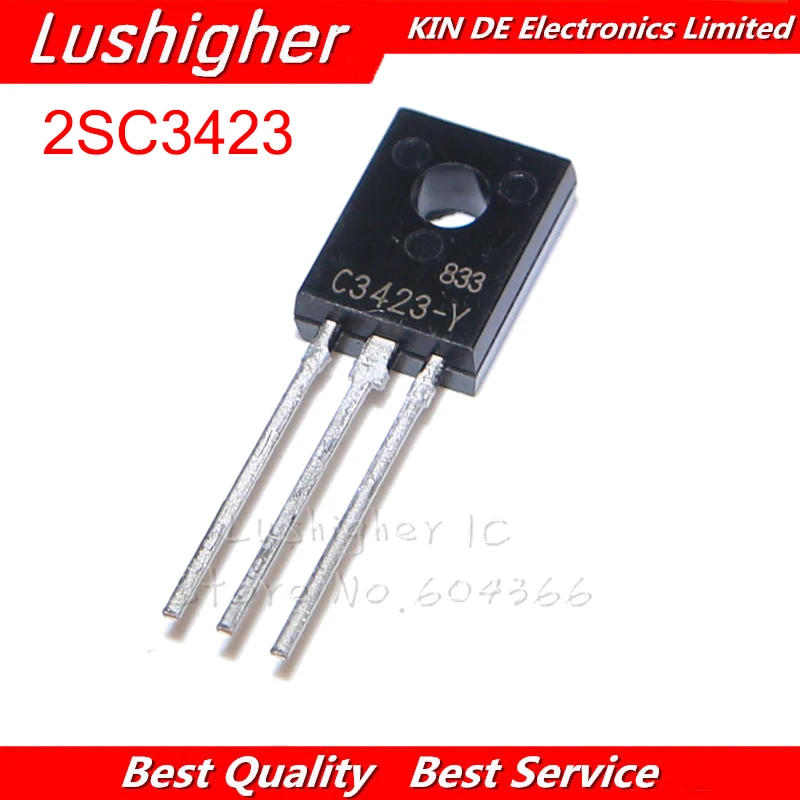 10pcs 2SC3423 TO126 C3423 New Original TO-126