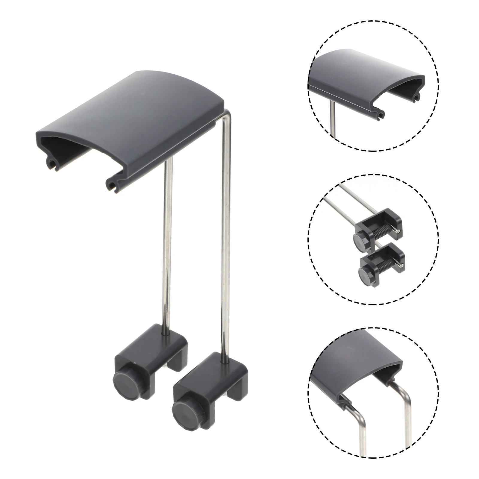 2 قطعة دعامة إضاءة لخزان الأسماك تحمل قوي من البلاستيك حامل مصباح النبات المائي ملحقات حوض السمك ملحقات خزان الأسماك