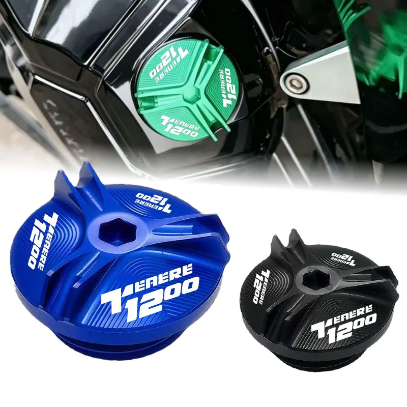 Motorcycle Engine Oil Cap Bolts Fuel Filler For Yamaha Super Tenere 1200 Tenere1200 XT1200Z XTZ Cap Protection Accessories